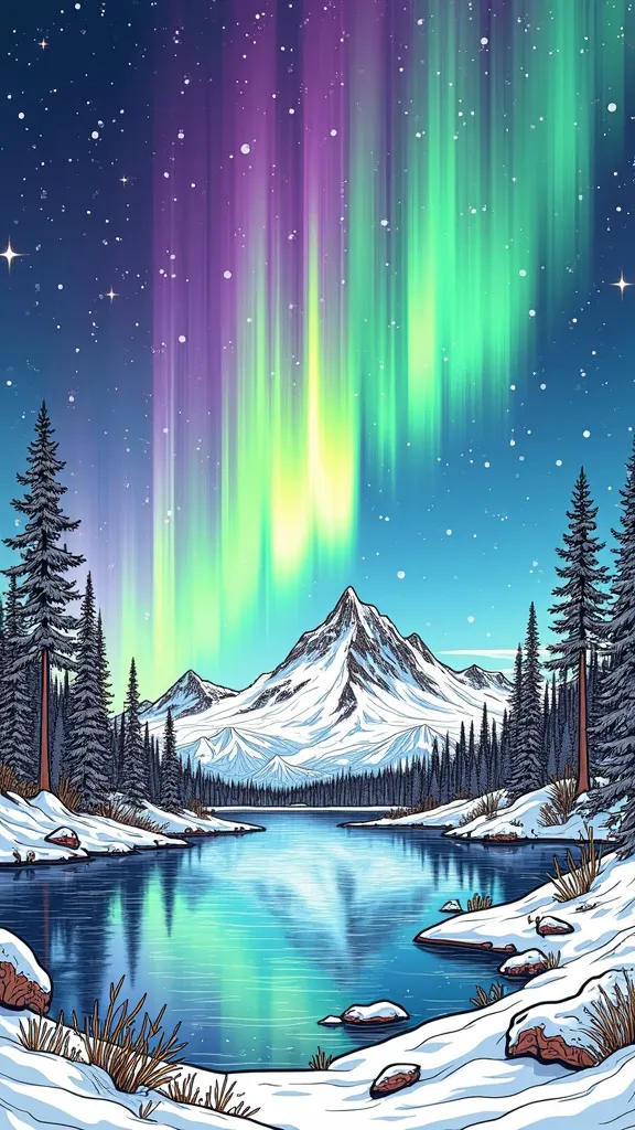 aurora coloring pages printable